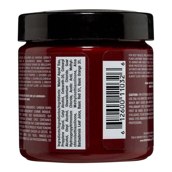 Teinture permanente Classic Manic Panic Vampire Red (118 ml)