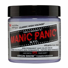Manic Panic Classic High Voltage Virgin Snow - Teinture capillaire semi-permanente - Virgin Snow (Blanc) - 118 ml