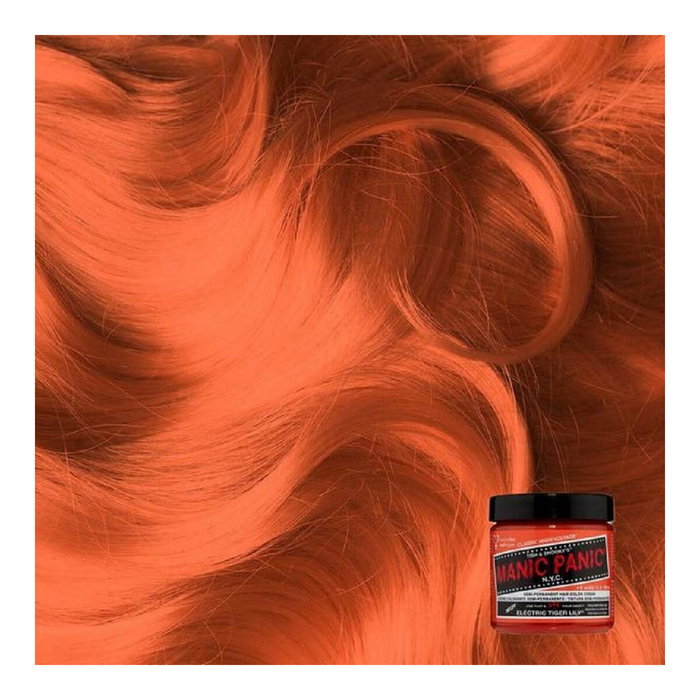 Manic Panic - Tintura de Fantasía Semi-Permanente Vegan - Electric Tiger Lily - Tinte para Cabello sin Amoniaco