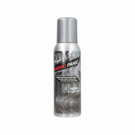Manic Panic Amplified Silver Stiletto 100ml - Laque de Couleur Spray Temporaire Argenté pour Cheveux - Végétalien, Sans Ammoniac - Référence : Silver Stiletto