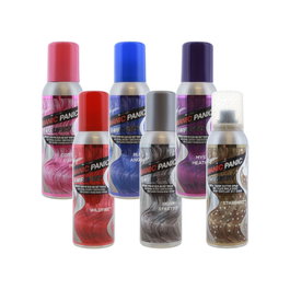 Manic Panic - Spray colorant semi-permanent Amplified Cotton Candy Pink 100 ml - Teinture capillaire vegane sans ammoniaque - Couleur rose bonbon intense et brillante