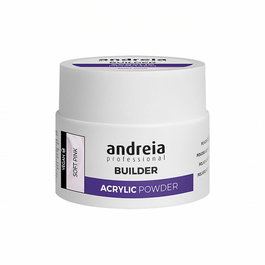 Andreia - Poudre acrylique 35g pour ongles, couleur Rose Pâdou, poudremonôme, à séchage à l'air