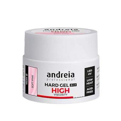 Andreia Professional Hard Gel Haute Viscosité Soft Pink 44 g