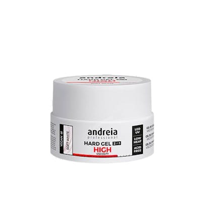 Andreia Professional Hard Gel High Viscosity Soft White 22g Andreia Professional Hard Gel High Viscosity Soft White 22g