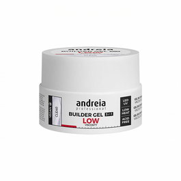 Andreia Builder Gel Low Viscosity Clear - Gel de construction 3 en 1 basse viscosité transparent sans chauffage - 22 grammes