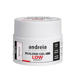 Andreia Professional Builder Gel Low Viscosity Soft White