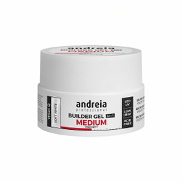 Andreia Professional Builder Gel Viscosité Moyenne Soft White 22g