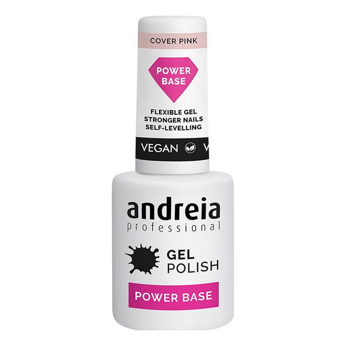 Vernis à Ongles Semi-permanent Gel Polish Power Base Andreia Professional Gel Rose (10,5 ml) Vernis à Ongles Semi-permanent Gel Polish Power Base Andreia Professional Gel Rose (10,5 ml)