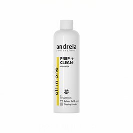 Andreia - All In One Prep + Clean Liquide pour Préparation et Nettoyage des Ongles - 250 mL
