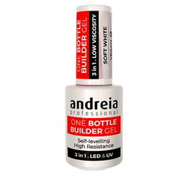 Andreia Professional One Bottle Builder Gel Soft White 14 ml