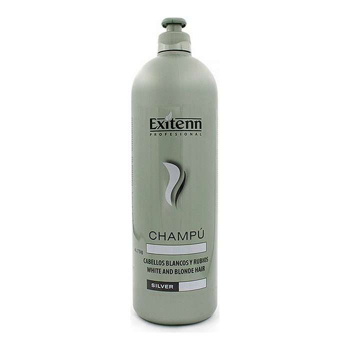 Exitenn Shampooing Argent 500 mL - Neutralise les reflets jaunes pour cheveux gris, blancs et blonds, apporte brillance et douceur Exitenn Shampooing Argent 500 mL - Neutralise les reflets jaunes pour cheveux gris, blancs et blonds, apporte brillance et douceur