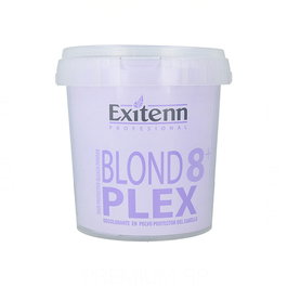 Exitenn Blond Plex 8+ Decolorante en Polvo - Poudre Décolorante pour Cheveux Blonds 8 Tons, Protection et Minimisation des Casses, 1000 g