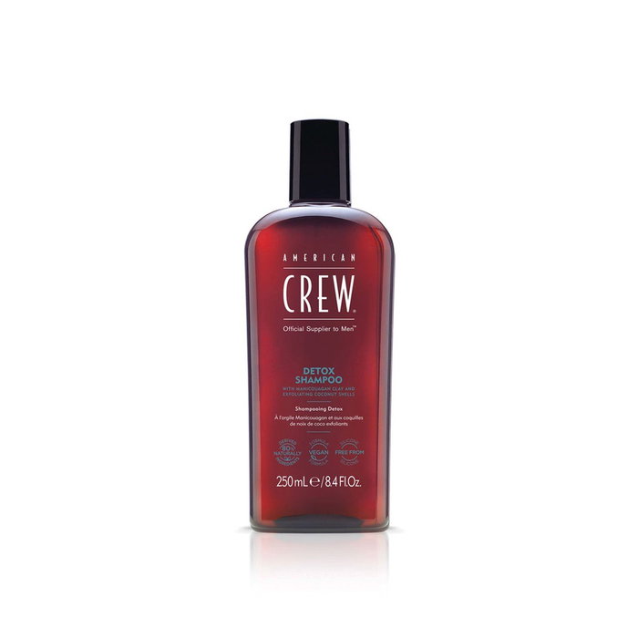 American Crew Shampooing Détox Végétalien - Régulation du Sébum - 250 ml American Crew Shampooing Détox Végétalien - Régulation du Sébum - 250 ml
