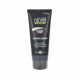 Nirvel Nutre Color Platino 200 mL - Soin colorant pour cheveux avec résultats brillants et durables