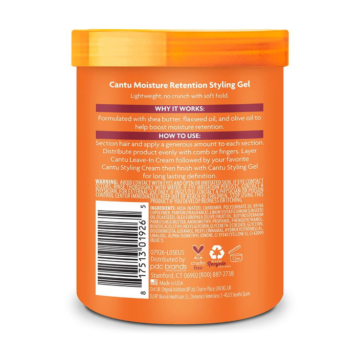 Cantu Gel Hydratant à l'Avocat pour Cheveux, 524g