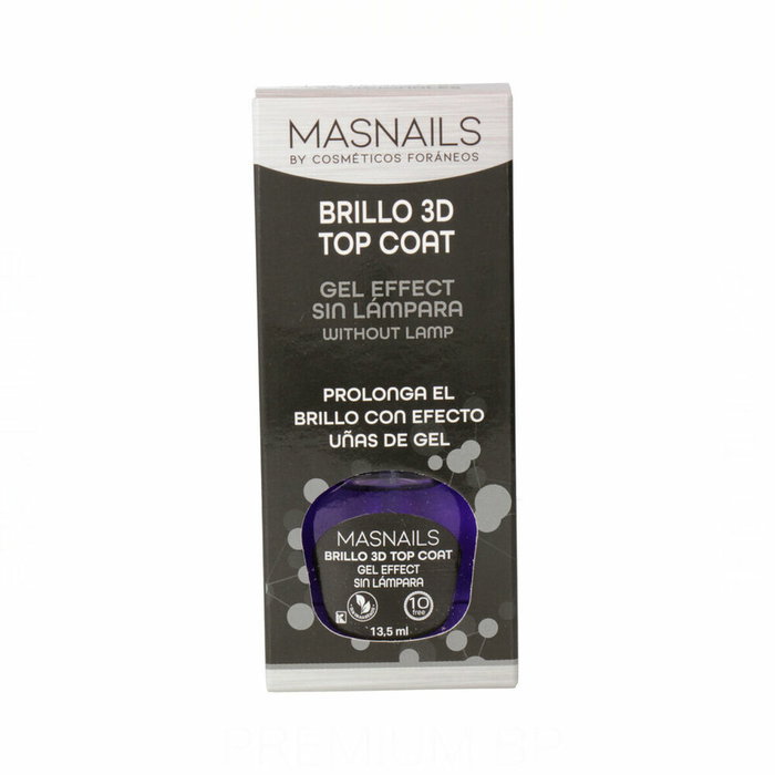 Vernis à ongles 3D Top Coat Gel Effect (13,5 ml) Vernis à ongles 3D Top Coat Gel Effect (13,5 ml)