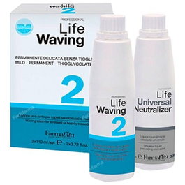 Farmavita Life Waving Kit de lotion permanente ondulante 2 x 110 ml