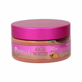 Mielle Masque à l'argile et à l'eau de riz - 227 g - Détoxifiant pour cheveux et corps - Formule avec eau de riz, yuzu, argile kaolin et aloe vera