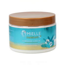 Mielle Moisture Rx Conditionneur Nuit à la Ginger d'Hawaii et Avocat pour Hydratation Profonde des Cheveux Bouclés - 340 g