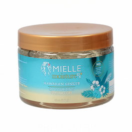 Mielle Moisture Rx Gel Coiffant Hydratant Hawaiian Ginger 340g, sans alcool et sans résidu, méthode curly, fixation forte, pour boucles et coiffures