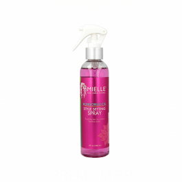 Mielle Spray Fixateur Style Huile de Mongongo 240 ml - Défense Thermique Intense et Protection des Boucles
