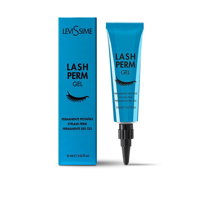 Levissime Gel Permanent de Mise en Plis et Lifting pour Cils, Effet Courbure et Longueur Durable 6-8 Semaines, Flacon 15 mL Levissime Gel Permanent de Mise en Plis et Lifting pour Cils, Effet Courbure et Longueur Durable 6-8 Semaines, Flacon 15 mL