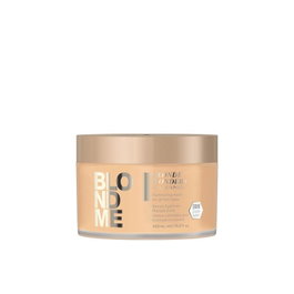 Schwarzkopf BlondMe All Blondes Wonders Golden Mask 450ml - Masque réparateur pour cheveux blonds avec technologie 3D Bond pour éclat miroir et structure renforcée