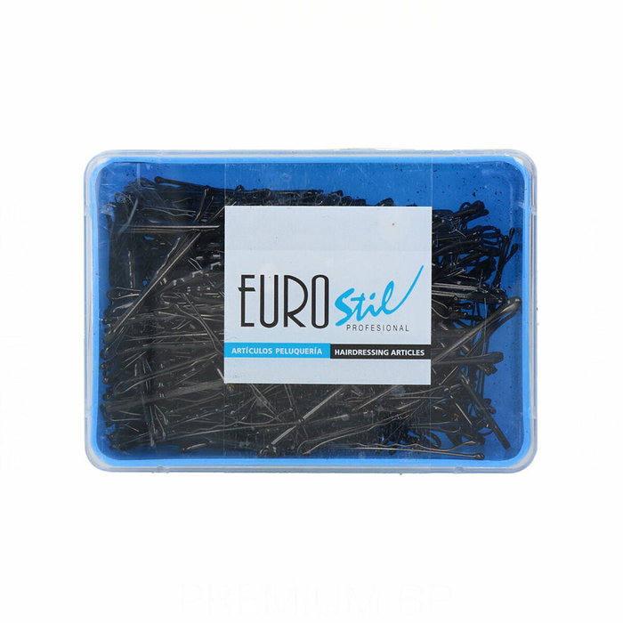 Pinces à cheveux Eurostil Clips Negro (300 pcs) Pinces à cheveux Eurostil Clips Negro (300 pcs)