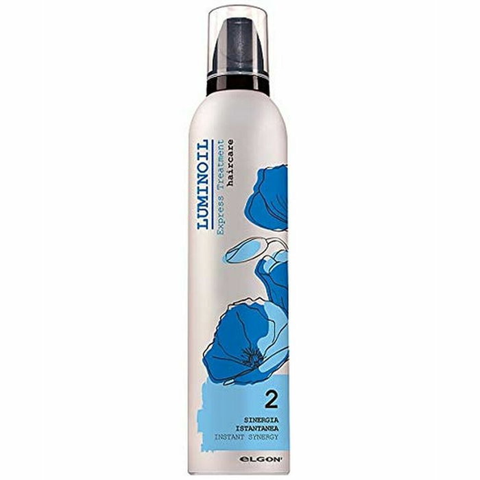 Elgon - Luminoil 2 Sinergia Instantanea 300ml - Traitement Express en Mousse Protéiné - Pour Tous Types de Cheveux - Effet Conditionneur et Protecteur