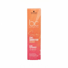 Schwarzkopf BC Sun Protect Fluide capillaire après-soleil 10 en 1 - Réparation, hydratation et protection thermique - Formule vegan - 100 ml