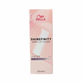 Wella Shinefinity 04/65 - Tinte coloration semi-permanente 60 mL - Ultra brillant, effet esmalté, longue durée jusqu'à 6 semaines, sans ammoniaque