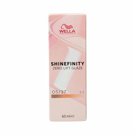 Wella Shinefinity - Tinte Crème-Gel 05/37 60 mL - Colorant Semi-Permanent sans Ammoniac - Brillance Émaux Longue Durée