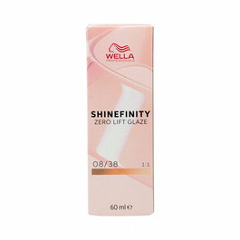 Wella Shinefinity 08/38 - Coloration semi-permanente sans ammoniac - 60 mL - Crème-gel brillance longue durée pour cheveux - Tons translucides