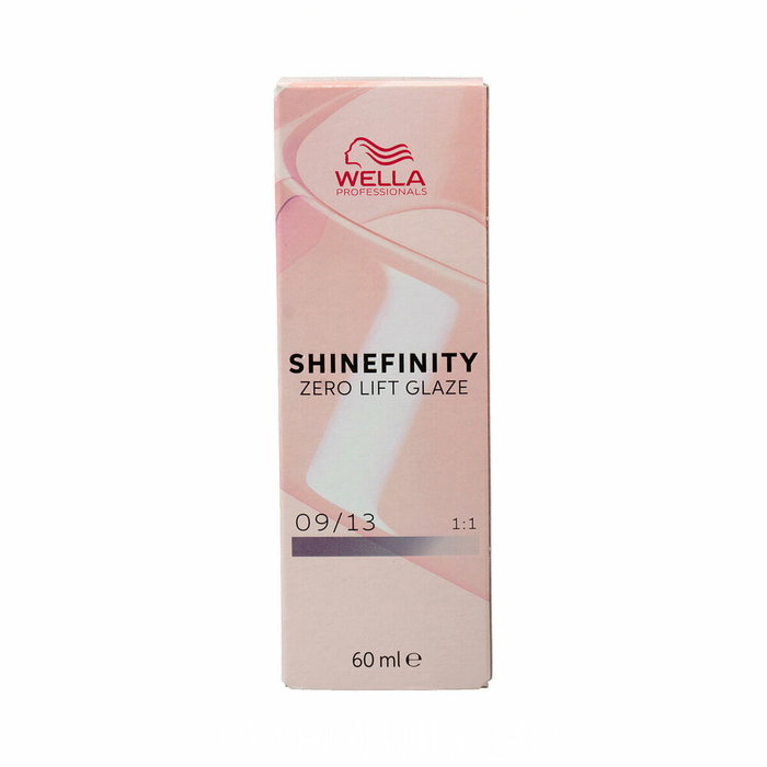 Wella Shinefinity - Tinte coloration semi-permanente 60 ml - Nuance 09/13 - Effet ultra-brillant longue durée - Sans ammoniaque Wella Shinefinity - Tinte coloration semi-permanente 60 ml - Nuance 09/13 - Effet ultra-brillant longue durée - Sans ammoniaque