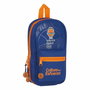 Plumier sac à dos Valencia Basket M847 Bleu Orange 12 x 23 x 5 cm