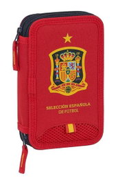 Safta Plumier double poche 28 pièces sélection espagnole de football - Âge minimum 3 ans