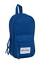 Safta Plumier Mochila avec 4 Port. Llenos Blackfit8 Oxford - Trousse de sac à dos fourre-tout - Polyester 600D - Bleu foncé