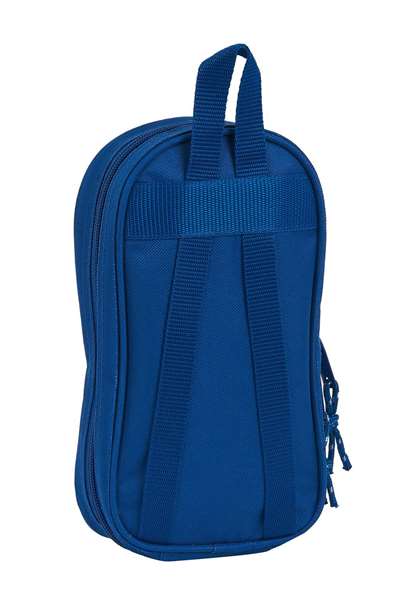 Safta Plumier Mochila C/4 Port. Vacio Blackfit8 Oxford - Plumier sac à dos avec 4 compartiments, intérieur vide, tissu oxford 600D Polyester
