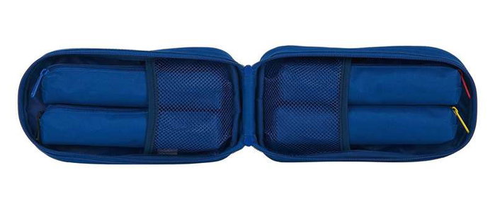 Safta Plumier Mochila C/4 Port. Vacio Blackfit8 Oxford - Plumier sac à dos avec 4 compartiments, intérieur vide, tissu oxford 600D Polyester