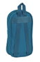 Egeo Blackfit8 - Plumier Sac à dos avec 4 portes pleines - Polyester 600D - Bleu - 3 ans