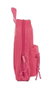 Safta Plumier Mochila Fresa avec 4 port. llenos Blackfit8 - Trousse cartable à rabat rose en polyester 600D pour enfant 3 ans