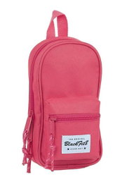 Safta Plumier Blackfit8 Fresa Rose avec 4 ports