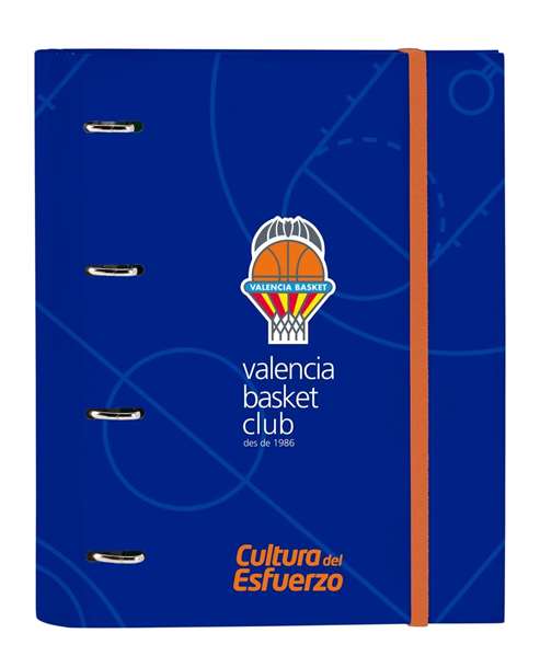 Safta Carp 4 ani 30mm c/recambio - Tapis de jeu valencia basket pour enfants 3 ans, 27x32x3,5 cm en polyester 600D, bleu et orange