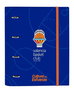 Safta Carp 4 ani 30mm c/recambio - Tapis de jeu valencia basket pour enfants 3 ans, 27x32x3,5 cm en polyester 600D, bleu et orange