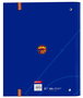 Safta Carp 4 ani 30mm c/recambio - Tapis de jeu valencia basket pour enfants 3 ans, 27x32x3,5 cm en polyester 600D, bleu et orange