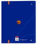 Safta Carp 4 ani 30mm c/recambio - Tapis de jeu valencia basket pour enfants 3 ans, 27x32x3,5 cm en polyester 600D, bleu et orange