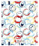 Smiley World Carpeta con 4 anillas de 30mm con recambio, taille 27x32x3,5cm, pour enfants de 3 à 9 ans