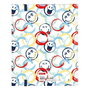 Reliure à anneaux Smiley 512090666 Multicouleur (27 x 32 x 3.5 cm)