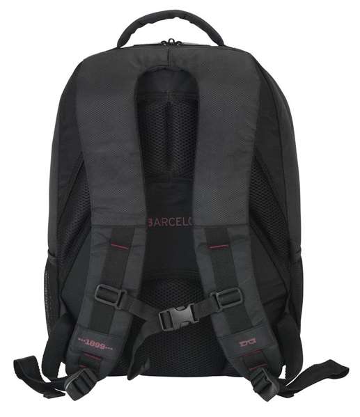 Safta Mochila F.C.Barcelon Sac à Dos pour Ordinateur Portable 15,6" - Noir - 30x43x16 cm - Matière 900D/1680D Safta Mochila F.C.Barcelon Sac à Dos pour Ordinateur Portable 15,6" - Noir - 30x43x16 cm - Matière 900D/1680D