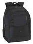 Safta Mochila F.C.Barcelon Sac à Dos pour Ordinateur Portable 15,6" - Noir - 30x43x16 cm - Matière 900D/1680D